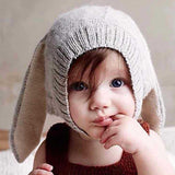 Hasen Langohr Babymütze - flauschig warm - mybabydream