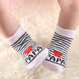 Babysocken I ♥ Mama & Papa - mybabydream