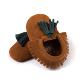 Mokassins aus weichem Leder - mybabydream
