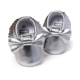 Baby Lederschuhe mit Schleife 0-18 Monate - mybabydream
