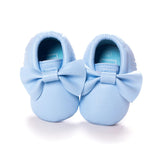Baby Lederschuhe mit Schleife 0-18 Monate - mybabydream