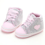 Halbschuh mit Herzlogo für Prinzessinen - mybabydream
