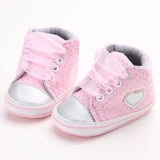 Halbschuh mit Herzlogo für Prinzessinen - mybabydream