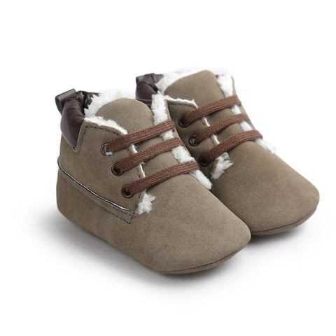 Gefütterte Lederboots - mybabydream