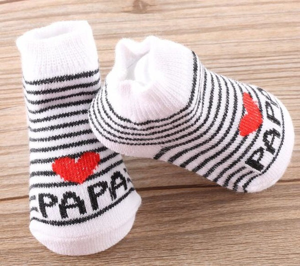 Babysocken I ♥ Mama & Papa - mybabydream