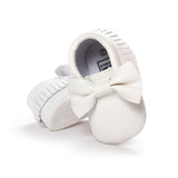 Baby Lederschuhe mit Schleife 0-18 Monate - mybabydream