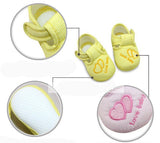 Baby Schuhe mit Herzchen und Anti-Rutsch-Sohle - mybabydream